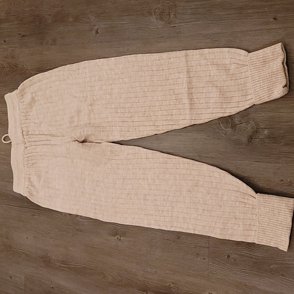 Free People Pants - Free People Women's Soft and Cozy Around the Clock Jogger in Oatmeal.